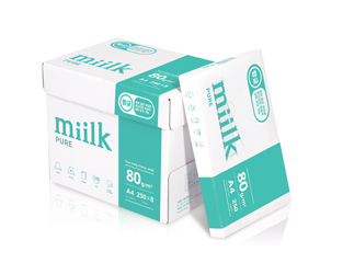 한국제지, 항균 복사용지 ‘miilk PURE(밀크 퓨어)’ 론칭